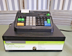 Royal 310DX Thermal Print Electronic Cash Register – Tested, Lightweight, No Key