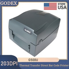 GODEX G500U Industrial Thermal Transfer Barcode Printer Label 203DPI Print USB