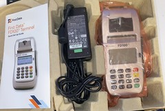 First Data FD100ti Credit Card Machine & First Data Merchant Services Set-up kit