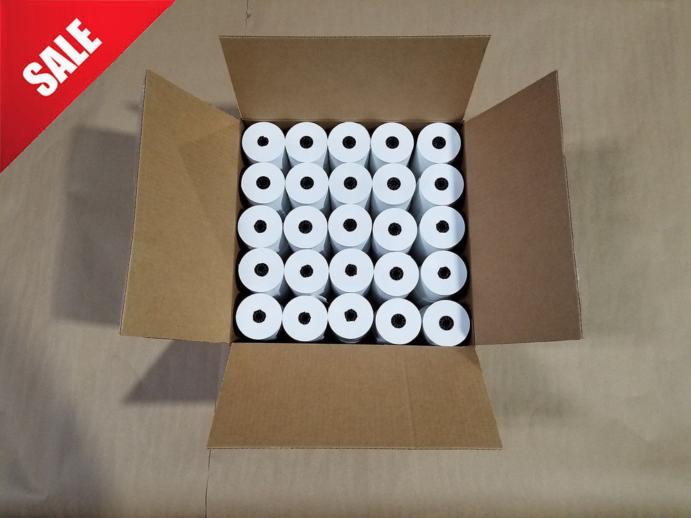 50 Rolls of 3-1/8&Prime; x 230&prime; Thermal for Citizen IDP3310, LT380, CT-S300