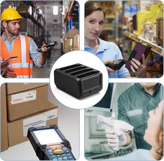 Efficient Multi-Slot Charger for Symbol TC Devices