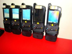 LOT OF 5 Motorola Symbol Zebra MC67 MC67ND MC67ND-PH0BAA00500 Barcode Scanner