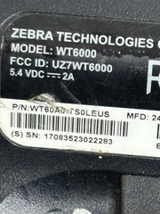 2x Zebra WT6000 Wearable Android Wrist Computer w/ Ring Scanner