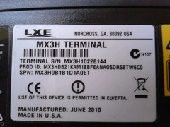 LXE MX3Plus Mobile Computer MX3H2B1B1D1A0ET Indoor/Outdoor Display & ETSI Radio