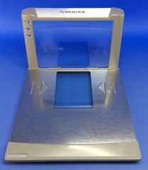 Datalogic Magellan 8502 Scanner/Scale Stainless Steel/Glass Top Platter