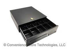 New VeriFone Media Slot Cash Drawer with Till for Topaz and Ruby P050-01-200
