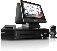 NRS Plus Credit Card POS Cash Register for Small Businesses with processing