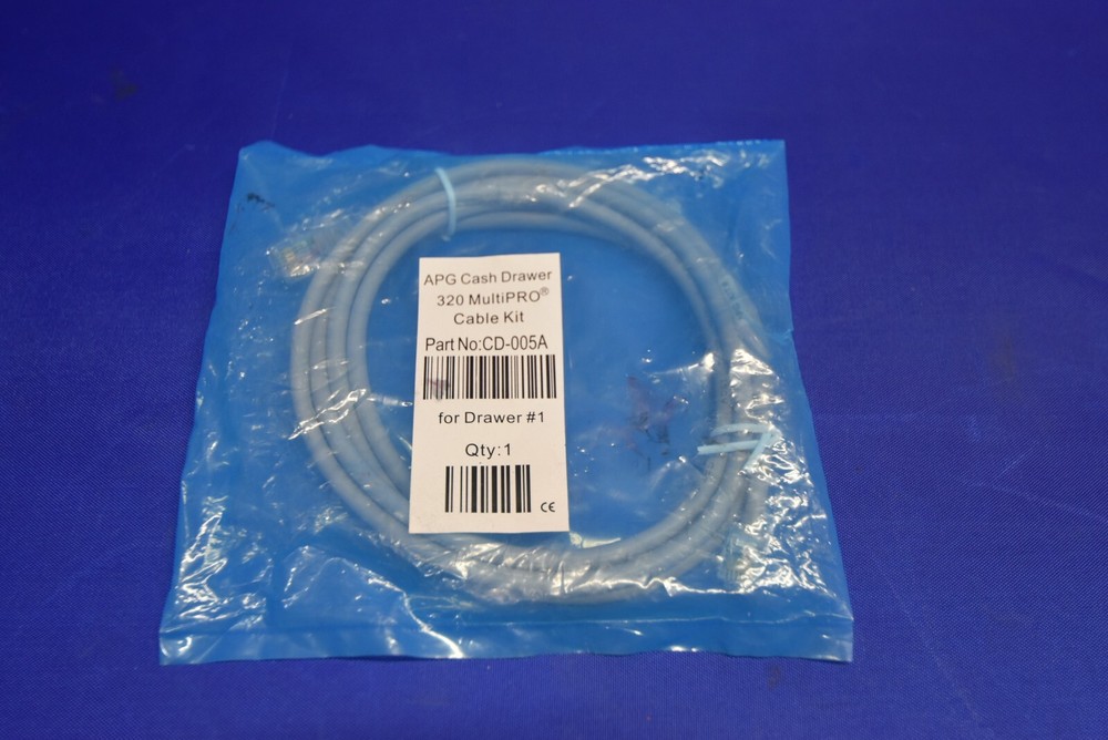 APG 320 MultiPro CD-005A Cable Kit for Cash Drawer (RJ12 to RJ45)