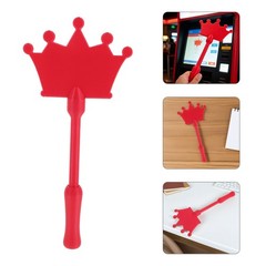 Reusable 3D Printed Credit Card Wand for Contactless Payment Red Portable Clip