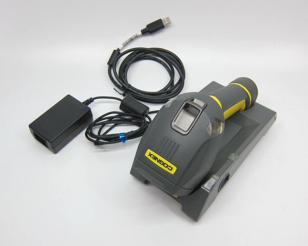 COGNEX DM8500 DATAMAN 825-0137-1R A 2D Wireless Scanner with Base Complete kit