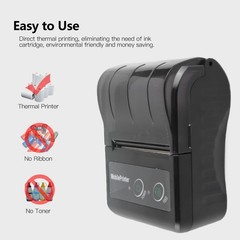 Portable 58mm Wireless Bluetooth Thermal Receipt Printer For IOS