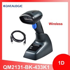 Datalogic Quickscan QM2131-BK-433K1 Wireless Handheld 1D Barcode Scanner w/ Base