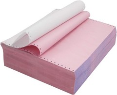 9-1/2 x 11 Inches NCR Continuous Feed Computer Paper 2-Ply 1000 Count