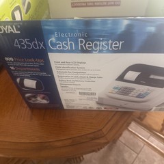 Royal 435DX Electronic Cash Register No keys included Works