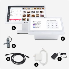 SumUp POS Terminal Touchscreen Card Reader Customer Display Electric Wired