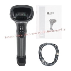 Zebra DS4608-SR00007ZZCN 2D USB Corded Handheld Barcode Scanner with Cable Kit