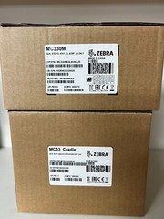 Zebra MC330M barcode scanner, MC330M-GJ4HA2US (new in box) with cradle kit