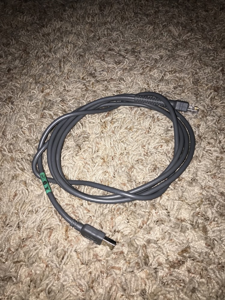 Symbol Motorola CBA-U01-S07ZAR USB 2.0 Barcode Scanner Straight Cable