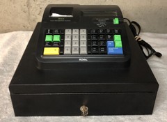 Royal 310DX Thermal Print Lightweight Electronic Cash Register TESTED With Key!