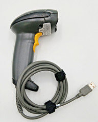 Motorola DS4208 USB Barcode Scanner Black Handheld 1D 2D Imaging Zebra Rebrand