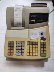 Sharp XE-A202 Electronic Cash Register With Keys