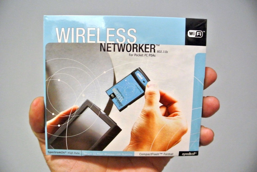 SYMBOL SPECTRUM24 WIRELESS NETWORKER COMPACTFLASH WIFI ADAPTER LA-4137-1020-WWR
