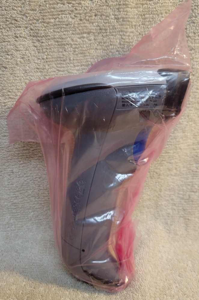 New Intermec SR30 Handheld Barcode Scanner – Gray/Blue – Handset Only – NOS