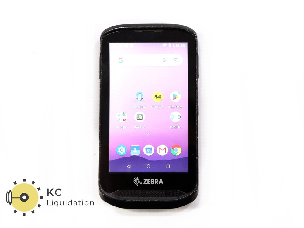 Zebra TC200J Android Version 8.1.0 2GB 16GB Barcode Scanner AS IS – Cracked Back