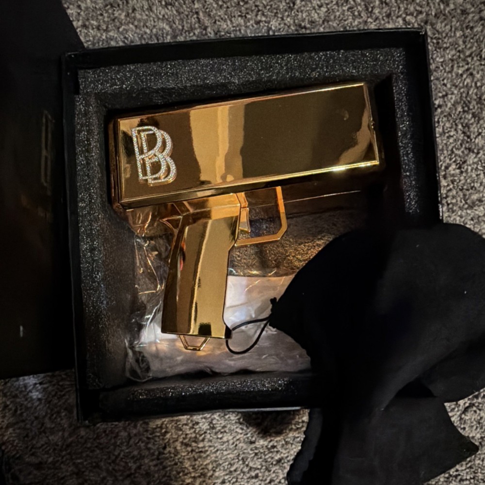 BB Gold money gun