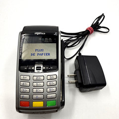 Ingenico IWL250 Card Terminal with Dock Charger and Power Cord/ Tested/No codes