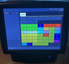 Preloaded/contact first!!!! Ruby2 Touchscreen POS Terminal Retail System Display