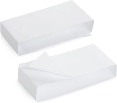 300 Pack Money Bands for Cash, Blank Self-Adhesive Currency Straps, Bill Wrapper