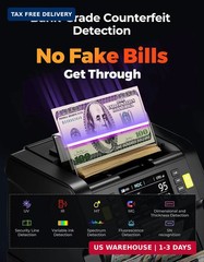 IMC21 Money Counter Machine Mixed Denomination, CIS/UV/IR/MG/MT Counterfe