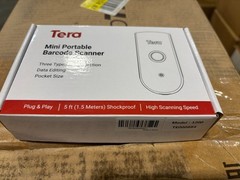Tera Mini 1D 2D QR Wireless Barcode Scanner for iOS, Windows, Android IP66