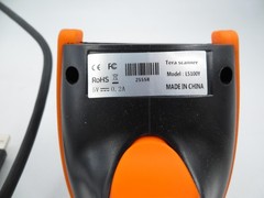 Tera L5100Y USB Laser Barcode Scanner Wired Handheld POS Inventory Black Orange