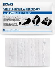 Sealed in OB-Epson CS1B15WS Check Scanner Cleaning Card Qty 15