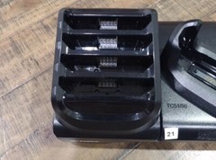 Zebra SHARECRADLE-MC CRD-TC51-5SC4BC-01 4-Slot Charging Cradle, No Adapter