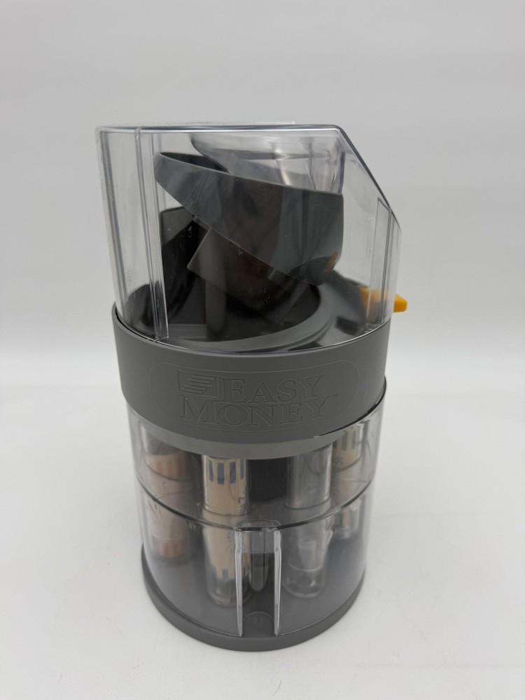 Easy Money Motorized Coin Bank Sorting Machine by Telebrands Vintage Needs Cable