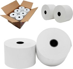 2 5/16 x 400 Thermal Paper Rolls – BPA Free (12 Rolls) Pay at The Pump Thermal