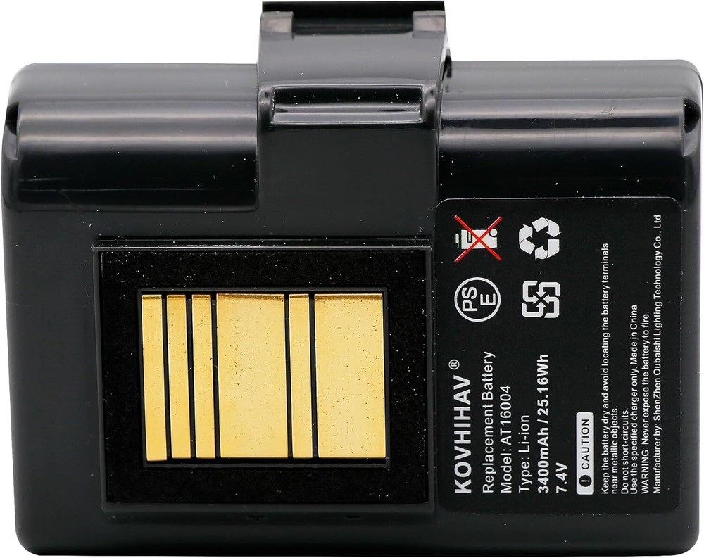 Replacement Battery for Zebra Zq520 ZQ500 ZQ510 Qln320/HC Qln220/HC Zr628…