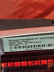 HONEYWELL 7580G -2-N DESKTOP BARCODE SCANNER READER POS WORKS GREAT NO CABLES