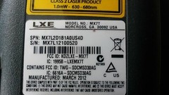 Honeywell LXE MX7 Tecton MX7L2D1B1A0US4D 32-key Cold Storage Mobile Computer