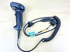 Keyence HR-101 Barcode Scanner, HR-100, With HR-1C3RC Cable
