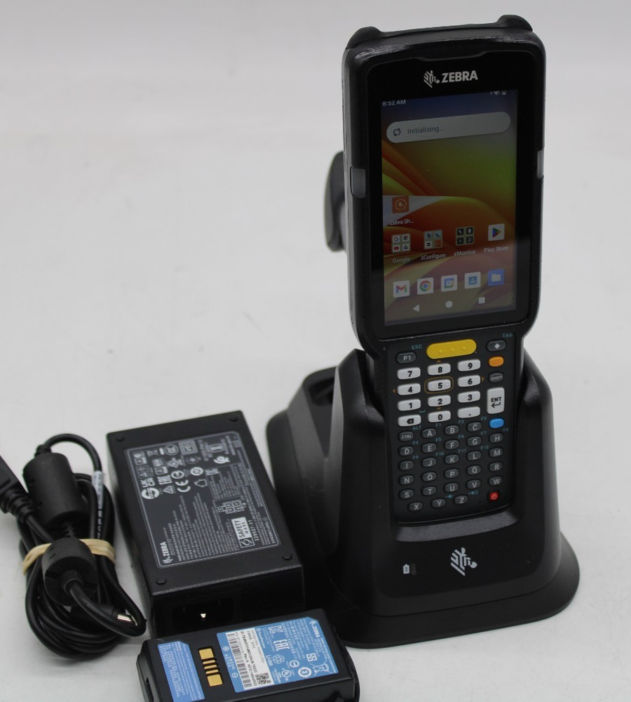 Zebra MC3300L Android 14 1D Mobile Computer w/ Dock & Battery MC330L-GL4EG4NA