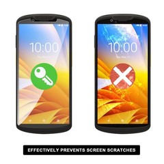 3pcs Tempered Glass Screen Protector for Zebra Symbol TC53 TC58 Handheld Barc…