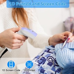 USB 1D Barcode Scanner Handheld Wired CCD Laser Reader Screen Scan UPC POS