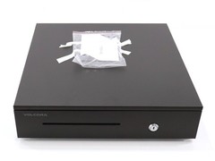 Volvora 16&Prime; 5 Bill 7 Coin Auto Open 500067-H Black Cash Drawer