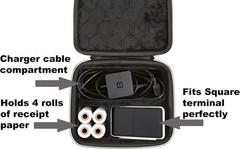 Square Reader Case – Fits Square Terminal Charger and 4 Card Reader Receipt Pape
