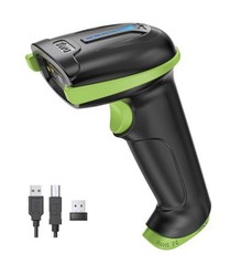 Tera Barcode Scanner Wireless Versatile 2-in-1 (2.4Ghz Wireless+USB 2.0 Wired…