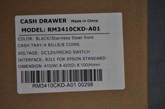 NEW CASH DRAWER CLASSIC ROLLER CONNECTION: RJ11 RM3410CKD-A17
